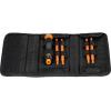 imageKlein Tools 32584INSR Precision 8in1 Screwdriver Set with Case 1000V Rated Insulated Set with Phillips Slotted and Tamperproof TORX Bits8in1 Precision