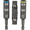 imageKlein Tools 32613 MultiBit Screwdriver Precision HVAC 3in1 Pocket Screwdriver with Phillips Slotted and Schrader Bits11in1 Impact