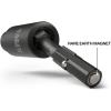 imageKlein Tools 32982 Impact Flip Socket Set with Swivel Adapter 3Piece 25Degree Swivel Head 14 and 516Inch Flip Socket ImpactRated