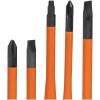 imageKlein Tools 33736INS Insulated Screwdriver Set Made in USA 1000V SlimTip Driver with Phillips Cabinet and Square Bits and a Magnetizer 6PieceOne Size