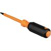 imageKlein Tools 33736INS Insulated Screwdriver Set Made in USA 1000V SlimTip Driver with Phillips Cabinet and Square Bits and a Magnetizer 6PieceOne Size