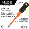 imageKlein Tools 33736INS Insulated Screwdriver Set Made in USA 1000V SlimTip Driver with Phillips Cabinet and Square Bits and a Magnetizer 6PieceOne Size