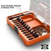 imageKlein Tools 33801S Impact Driver Bit Set 12Piece S2 Steel MODbox Compatible Storage Case Magnetic Bit Holder Professional Driver Bits