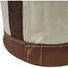 imageKlein Tools 5104CLR17 Canvas Bucket with ZipClose Top and Leather Bottom 14Inch Diameter 150Pound Load Rated Utility Bucket Natural17Inch