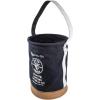 imageKlein Tools 5104CLRFR Canvas Bucket FlameResistant Top Closing Tool Bucket with DoubleReinforced Bottom 100Pound Load RatedOne Size