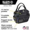 imageKlein Tools 5144BHB14OS HardBody Bucket Aerial Oval Tool Bucket with Drain Holes 29 PocketsBlack