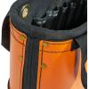 imageKlein Tools 5144BHB14OS HardBody Bucket Aerial Oval Tool Bucket with Drain Holes 29 PocketsOrangeBlack