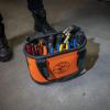 imageKlein Tools 5144BHB14OS HardBody Bucket Aerial Oval Tool Bucket with Drain Holes 29 PocketsOrangeBlack