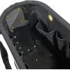 imageKlein Tools 5144BHB14OS HardBody Bucket Aerial Oval Tool Bucket with Drain Holes 29 PocketsOrangeBlack