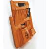 imageKlein Tools 51828 Tool Apron Made in USA 18Inch Aerial Apron with 8 Pockets and Tool Pouches Loops and Hooks in HiViz OrangeWith Magnet