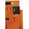 imageKlein Tools 51828 Tool Apron Made in USA 18Inch Aerial Apron with 8 Pockets and Tool Pouches Loops and Hooks in HiViz OrangeWith Magnet