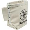 imageKlein Tools 5416T Tool Bag BullPin and Bolt Pouch No 4 Canvas with Tunnel Connection 5 x 10 x 9Inch1 Count Pack of 2