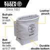 imageKlein Tools 5416T Tool Bag BullPin and Bolt Pouch No 4 Canvas with Tunnel Connection 5 x 10 x 9InchOne Size