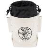 imageKlein Tools 5416TC Tool Bag Top Closing Bolt Bag with 3Inch Drawstring Load Rated with Tunnel Connect 5 x 10 x 9InchStandard