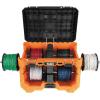 imageKlein Tools 54802MB MODbox Rolling Tool Box Heavy Duty Portable Tool Organizer with Side Mounting 10Inch Rubber Wheels Removable Handle Deep Stackable SetWire Spool Dispenser