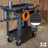 imageKlein Tools 54834MB MODBox Service Utility Cart 18Inch Width 6Inch Wheels Rolling Storage Cart Heavy Duty 500lb Capacity for Office Jobsite or Warehouse