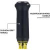 imageKlein Tools 6007DD 516Inch Keystone Demolition Driver 7Inch Blade Steel TiptoCap Construction CushionGrip Handle Oversized Strike Cap Square Shank with Wrench Assist14 Demolition Driver