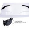 imageKlein Tools 60400T2 Type 2 Hard Hat NonVented Full Brim Class E 6Point Suspension with Accessory Mounts and Washable Padding