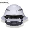 imageKlein Tools 60406T2RL Type 2 Hard Hat NonVented Full Brim Class E 6Point Suspension with Accessory Mounts Washable Padding and Rechargeable Headlamp