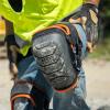 imageKlein Tools 60491 Hinged Knee Pads Heavy Duty Gel Foam Protective Knee Pads with QuickFasten Buckle and Thigh Strap Black