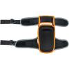 imageKlein Tools 60491 Hinged Knee Pads Heavy Duty Gel Foam Protective Knee Pads with QuickFasten Buckle and Thigh Strap Black