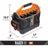 imageKlein Tools 62202MB MODbox Tool Tote Part of the MODbox Mobile Workstation 33 Pockets Ample Tool Storage Zipper Pocket for Small ItemsBOX