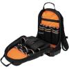 imageKlein Tools 62800BP Backpack Tool Bag Tradesman Pro ExtraLarge 40Pocket Electrician Jobsite Backpack with Molded Bottom Charging PortLow Profile