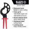 imageKlein Tools 63711 Wire Cable Cutter with Open Front Loading Jaws Cuts 600 MCM Copper 750 MCM Aluminum1000 MCM CopperAluminum