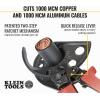 imageKlein Tools 63711 Wire Cable Cutter with Open Front Loading Jaws Cuts 600 MCM Copper 750 MCM Aluminum1000 MCM CopperAluminum