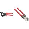 imageKlein Tools 63711 Wire Cable Cutter with Open Front Loading Jaws Cuts 600 MCM Copper 750 MCM Aluminum600 MCM Copper750MCM Aluminum