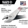 imageKlein Tools 80020 Plier Set Made in USA Linemans Pliers Diagonal Cutters and Needle Nose Pliers Induction Hardened Knives 3Piece8Inch Kit