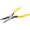 imageKlein Tools 80020 Plier Set Made in USA Linemans Pliers Diagonal Cutters and Needle Nose Pliers Induction Hardened Knives 3Piece8Inch Kit