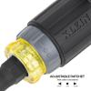 imageKlein Tools 80191 KNECT S ImpactRated MultiBit Screwdriver Set 11in1 and 7in1 Ratcheting Drivers with Phillips Slotted Square Torx Tips Nut Drivers Stubby Driver