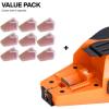 imageKlein Tools 80193 Chalk Line Tool and Red Capsules Kit 50Foot AutoRetracting Reel MessFree Refill Includes Nine 12Oz Red Chalk Capsules