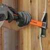 imageKlein Tools 83226 Linemans 26Ounce Claw Milled Hammer Fiberglass Handle Heavy Duty for Utility Poles Milled Face High Visibility Orange18 oz