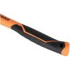 imageKlein Tools 83226 Linemans 26Ounce Claw Milled Hammer Fiberglass Handle Heavy Duty for Utility Poles Milled Face High Visibility Orange26 oz