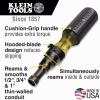 imageKlein Tools 85191 Screwdriver  Conduit Reamer Made in USA Reaming Screwdriver for 12 34 and 1Inch ThinWall ConduitReaming Driver Kit