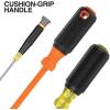 imageKlein Tools 85850 9Piece Electrician Tool Set with 3 Phillips 3 Slotted Drivers 1 ScrewHolding Driver 2 Insulated Drivers  Phillips and Square CushionGrip Handle9Piece