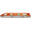 imageKlein Tools 935RB Torpedo Level 8Inch Billet Magnetic Level 0304590 Degree Vials VGroove Tapered Nose HighVisibility Vial and BodyStandard