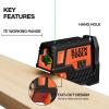 imageKlein Tools 93CPLG Compact SelfLeveling Laser Level Bright Green Cross Line 360Degree Laser Planes Rechargeable Magnetic MountCross Line