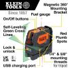 imageKlein Tools 93LCLGR SelfLeveling Laser Level Rechargeable with Bright Green CrossLines and Red Plumb Spot Magnetic and Ceiling Clamp MountingRechargeable Laser Level