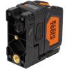 imageKlein Tools 93LCLGR SelfLeveling Laser Level Rechargeable with Bright Green CrossLines and Red Plumb Spot Magnetic and Ceiling Clamp MountingRechargeable Laser Level
