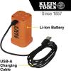 imageKlein Tools 93PLL SelfLeveling Laser Level with Bright Green 3x360Degree Planes Rechargeable Battery Magnetic MountRechargeable Battery