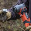 imageKlein Tools BAT20LW RightAngle Impact Wrench 300 ftlb Compact Cordless and Battery Operated Tool OnlyTool Only