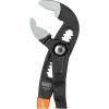 imageKlein Tools D5052BKIT 2Piece QuickAdjust Klaw Pump Pliers Set 7Inch and 10Inch Compact Design with VJaw and Hardened Teeth for Maximum Torque3Piece Set