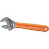 imageKlein Tools D5074 Adjustable Wrench Set Extra Capacity 6Inch 8Inch 10Inch 12Inch Forged Alloy Steel Metric and SAE 4Piece3Piece Kit
