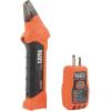 imageKlein Tools ET310KIT AC Circuit Breaker Finder Kit Electric Tester GFCI Tester Leads Adapters and Case