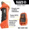 imageKlein Tools ET310KIT AC Circuit Breaker Finder Kit Electric Tester GFCI Tester Leads Adapters and Case