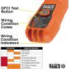 imageKlein Tools ET310KIT AC Circuit Breaker Finder Kit Electric Tester GFCI Tester Leads Adapters and Case