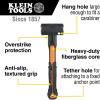 imageKlein Tools H80696EP 6Pound Sledgehammer Beater with Carabiner Hole ShockReducing Grip and Fiberglass Handle for Demolition Power